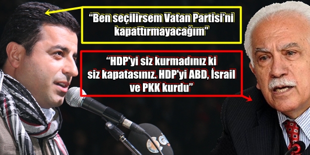 'HDP İÇİN TEK ÇIKIŞ YOLU KENDİNİ DAĞITMASIDIR'