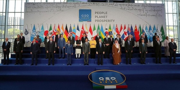 G20 ZİRVESİ ROMA'da BAŞLADI