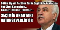 VATANSEVER OYLAR AKP'ye İKRAM EDİLMEMELİDİR!